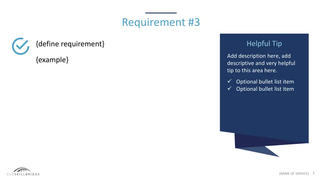 requirement 3