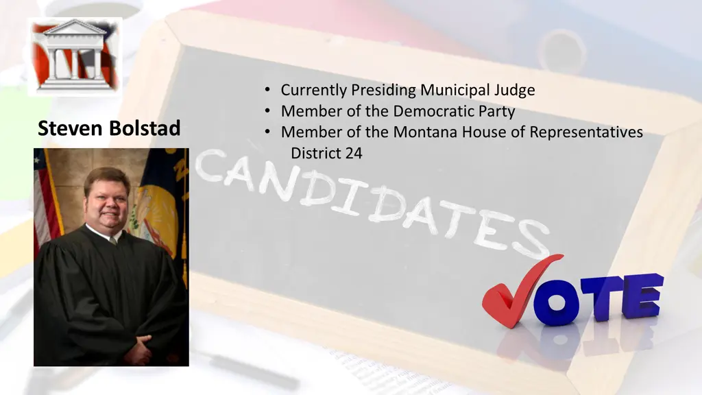 currently presiding municipal judge member