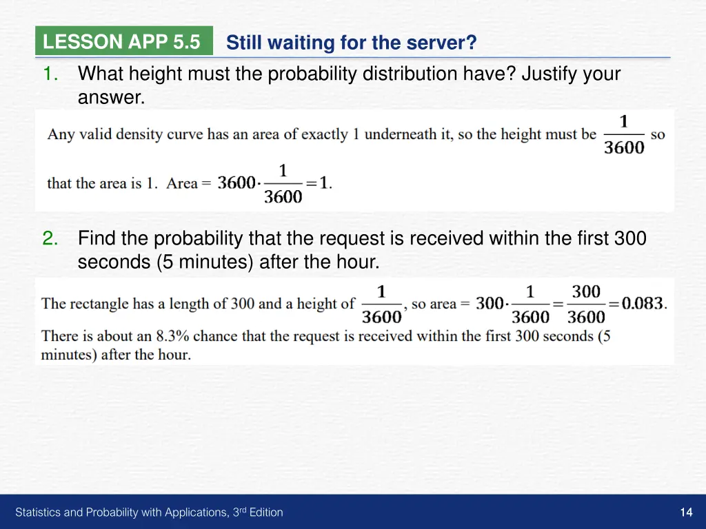 lesson app 5 5 1 what height must the probability