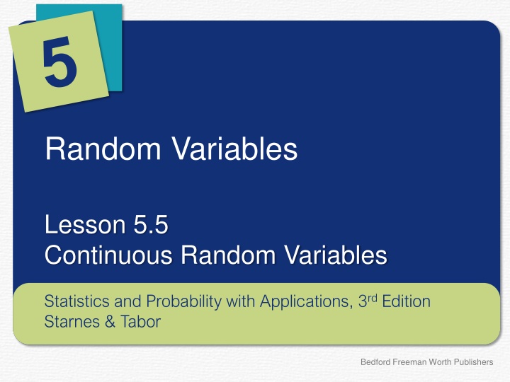 random variables