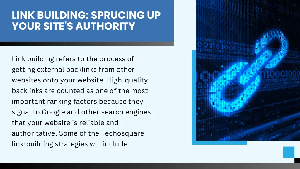 link building sprucing up your site s authority