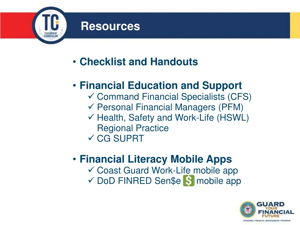 resources