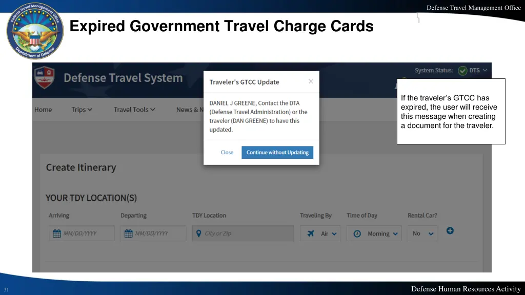 defense travel management office 30