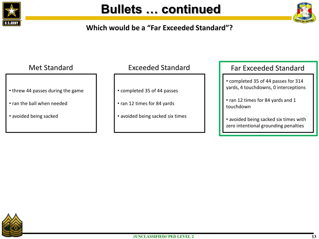 bullets continued 1