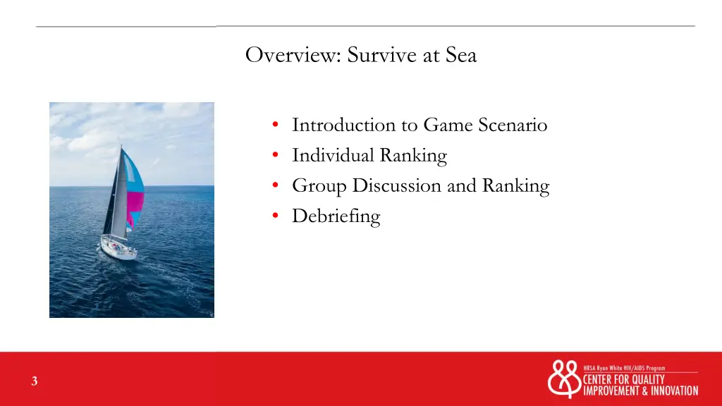 overview survive at sea