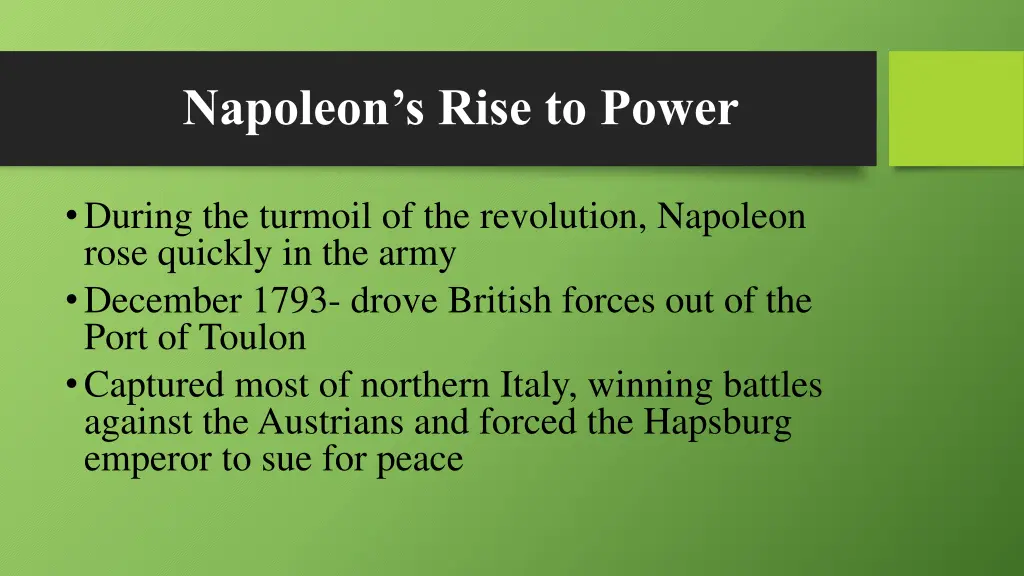 napoleon s rise to power 2