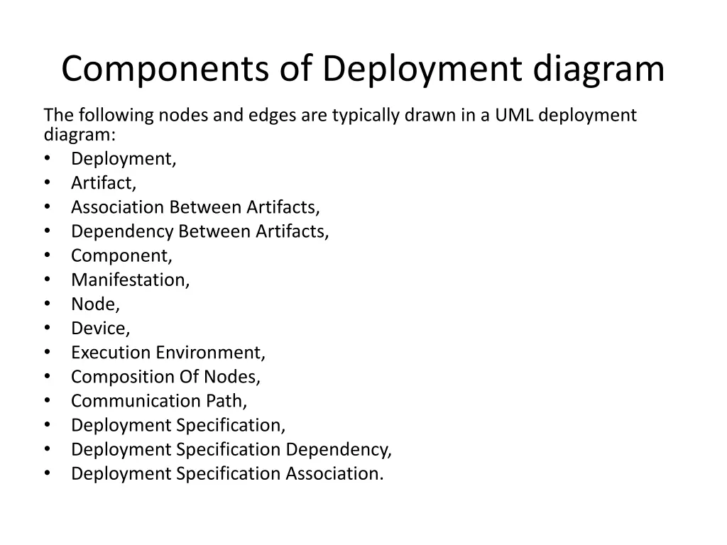 components of deployment diagram