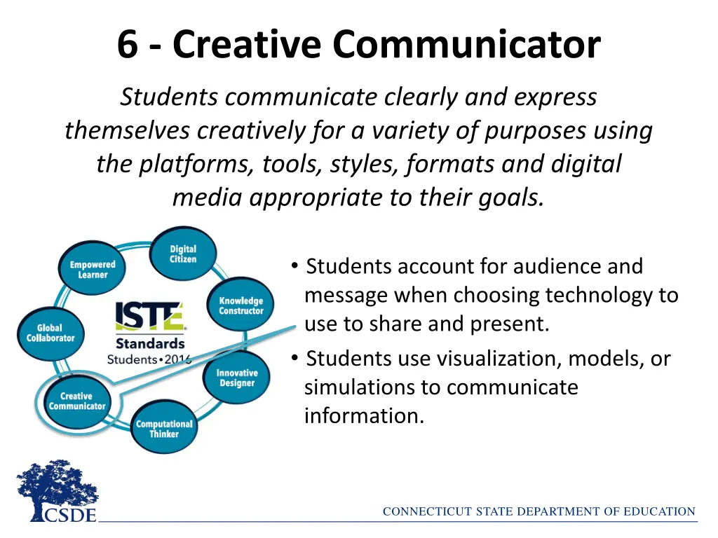 6 creative communicator