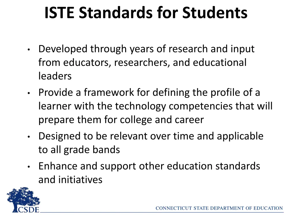 iste standards for students