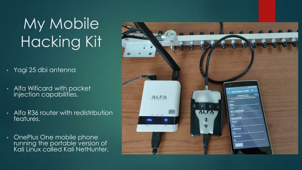 my mobile hacking kit