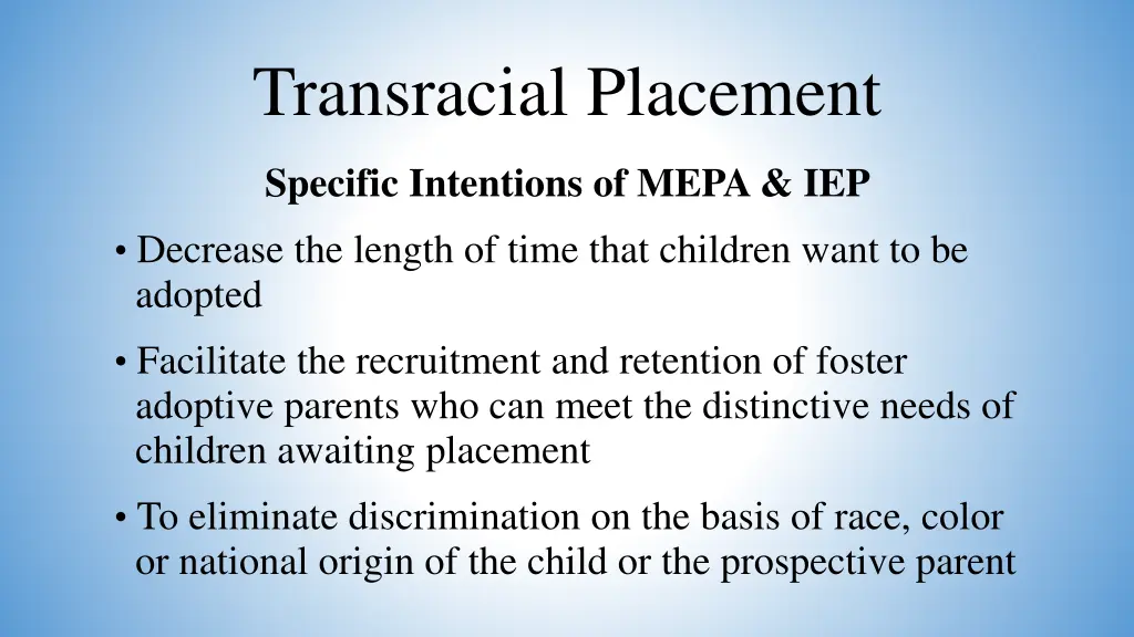 transracial placement 2