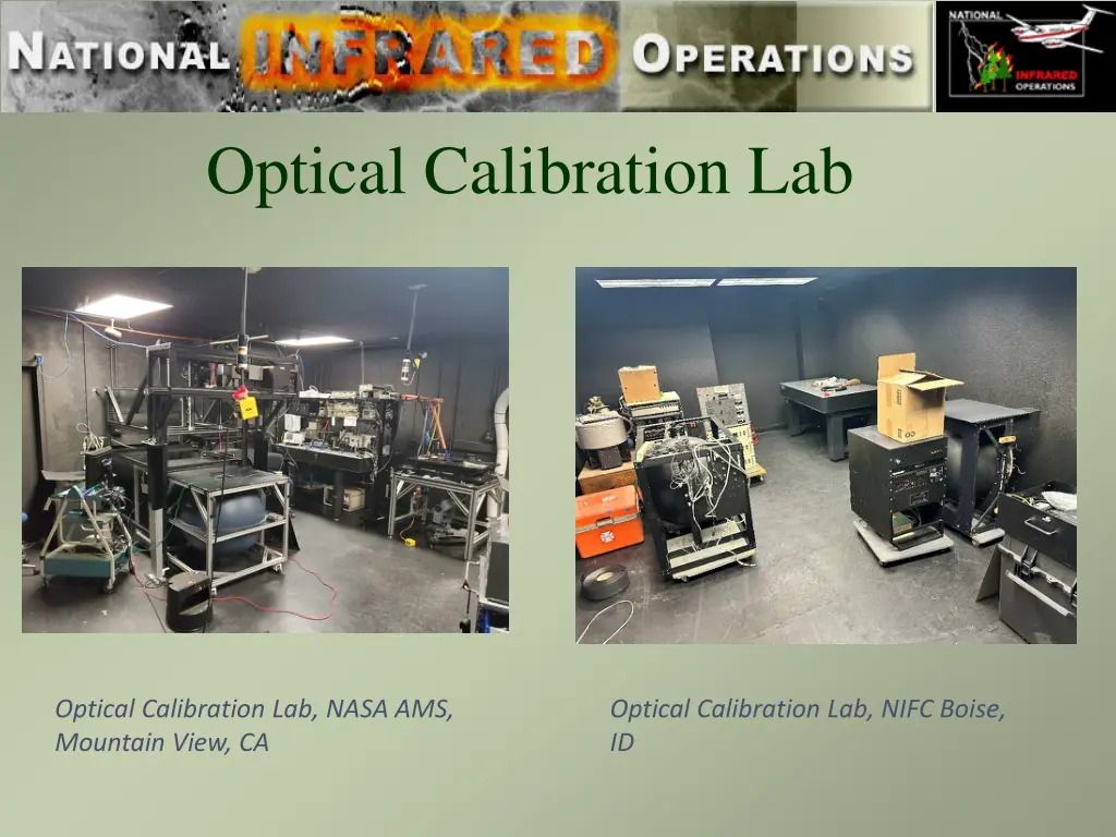 optical calibration lab