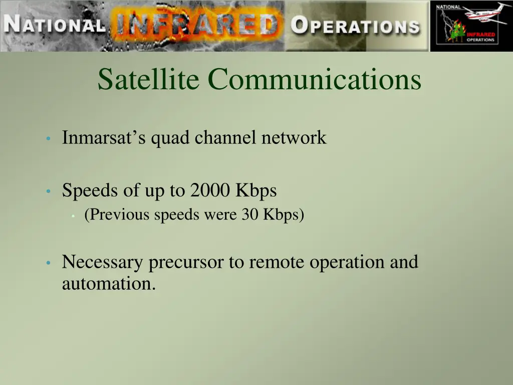 satellite communications