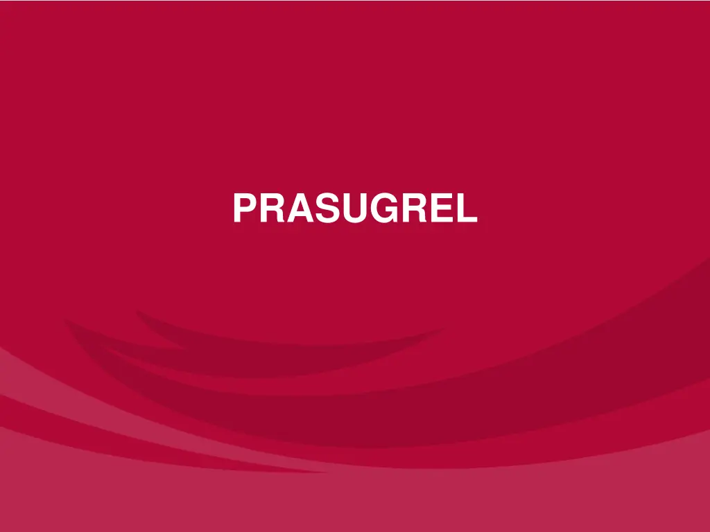 prasugrel