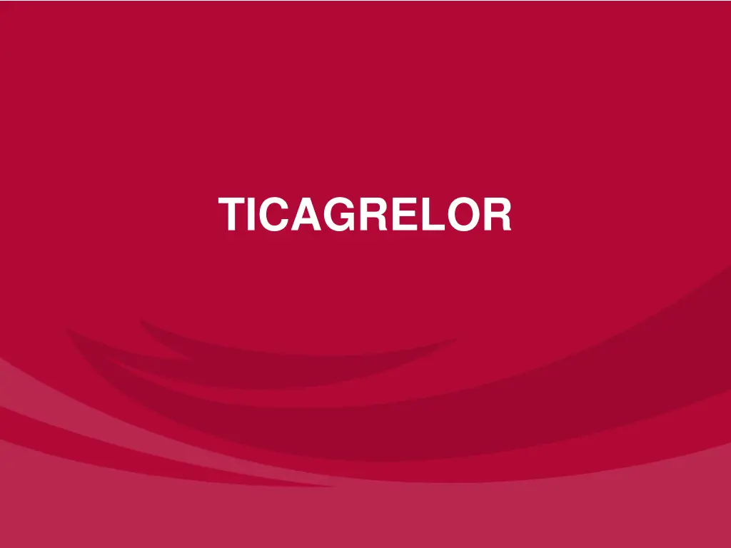 ticagrelor