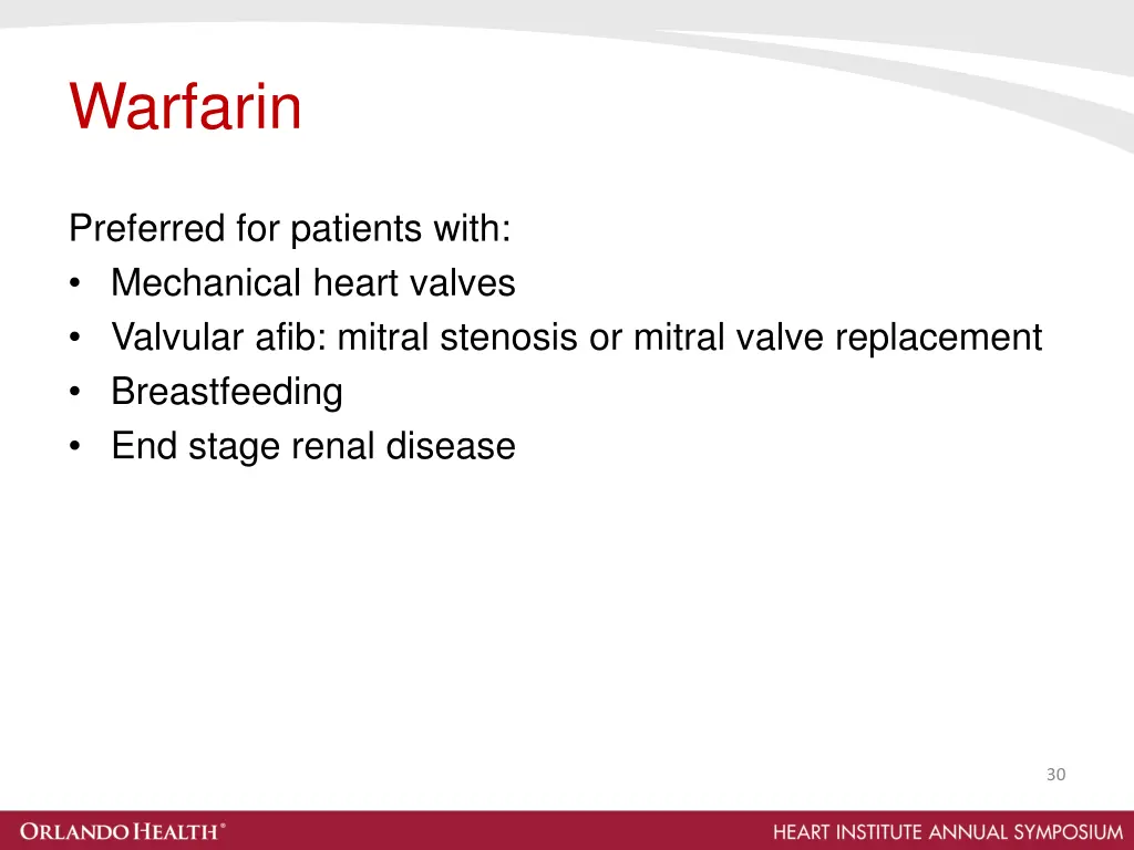 warfarin