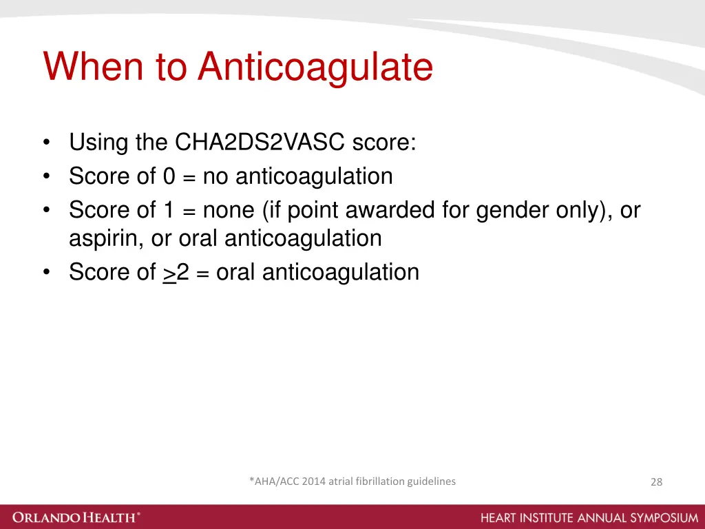 when to anticoagulate