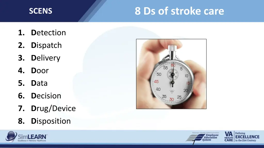 8 ds of stroke care