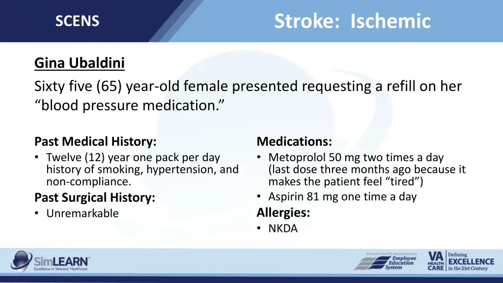 stroke ischemic