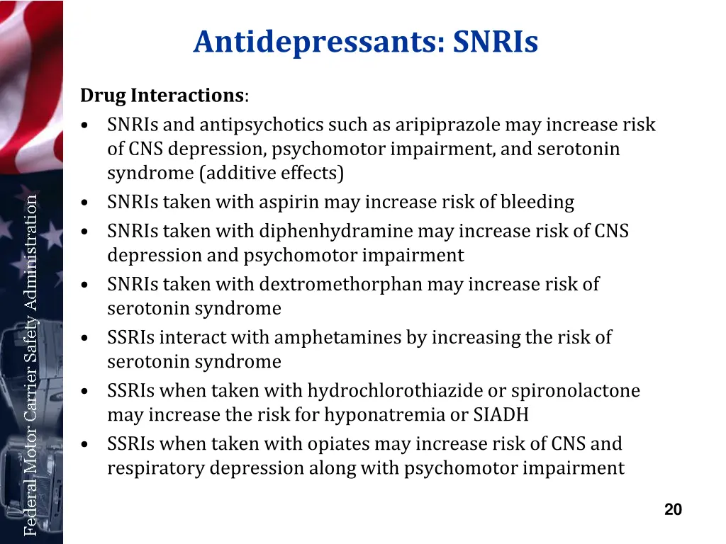 antidepressants snris 2