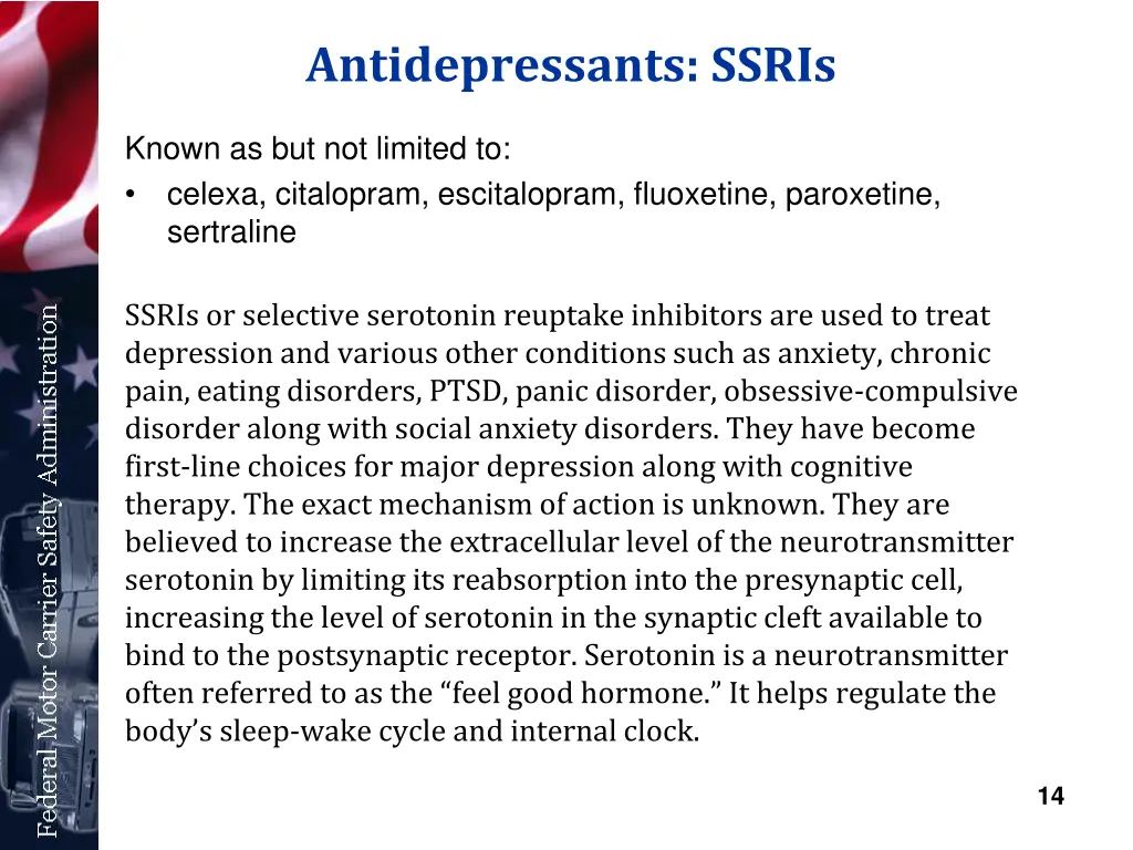 antidepressants ssris