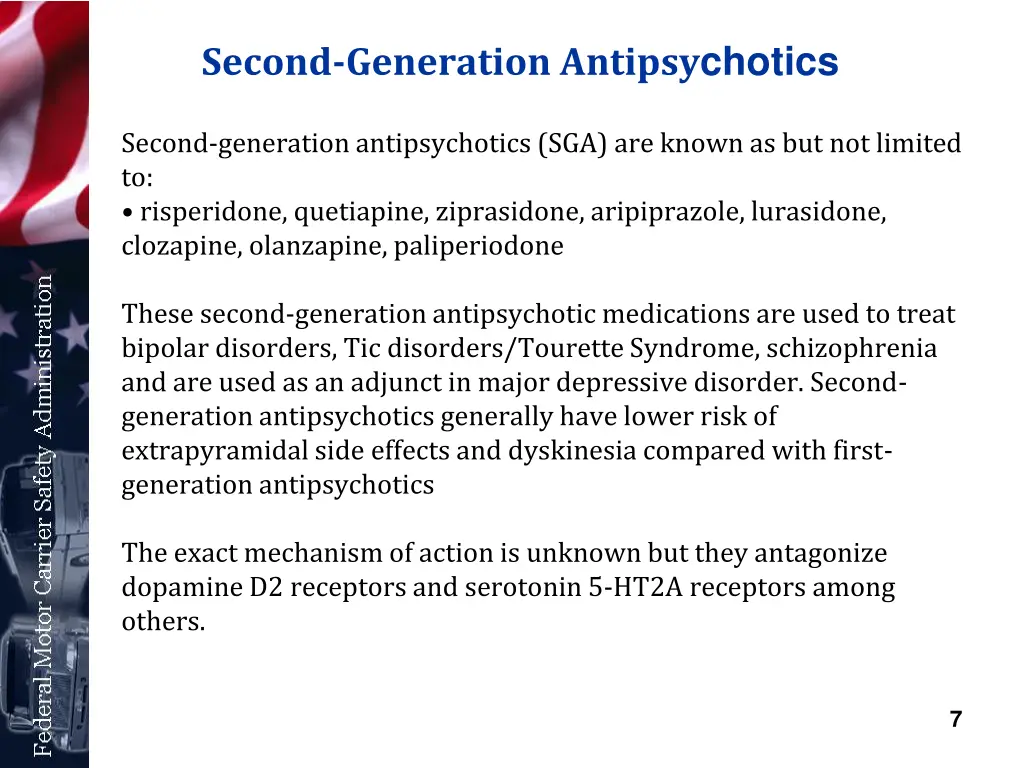 second generation antipsy chotics