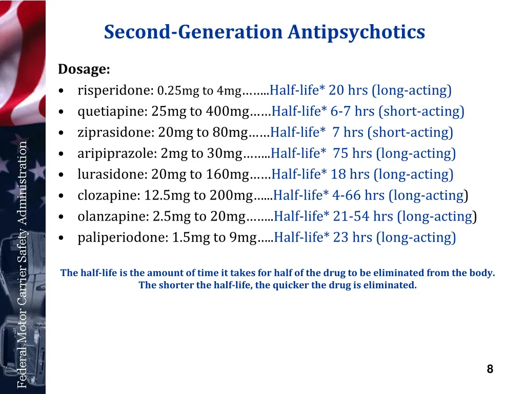 second generation antipsychotics