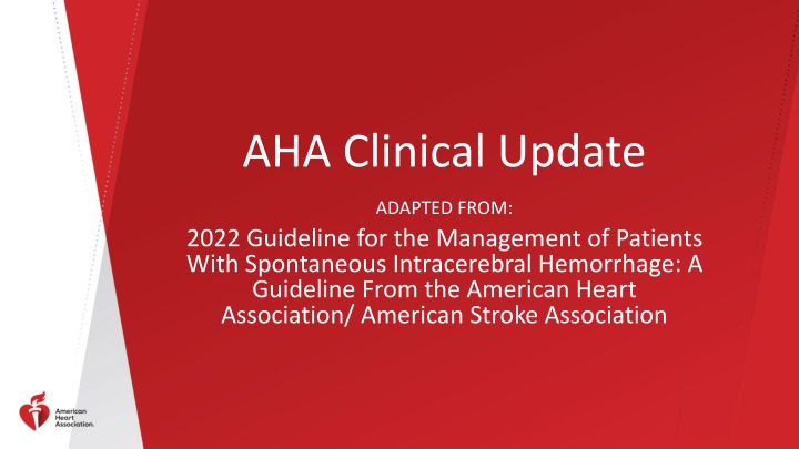 aha clinical update