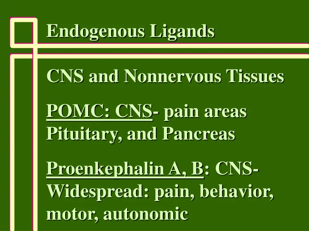 endogenous ligands 1