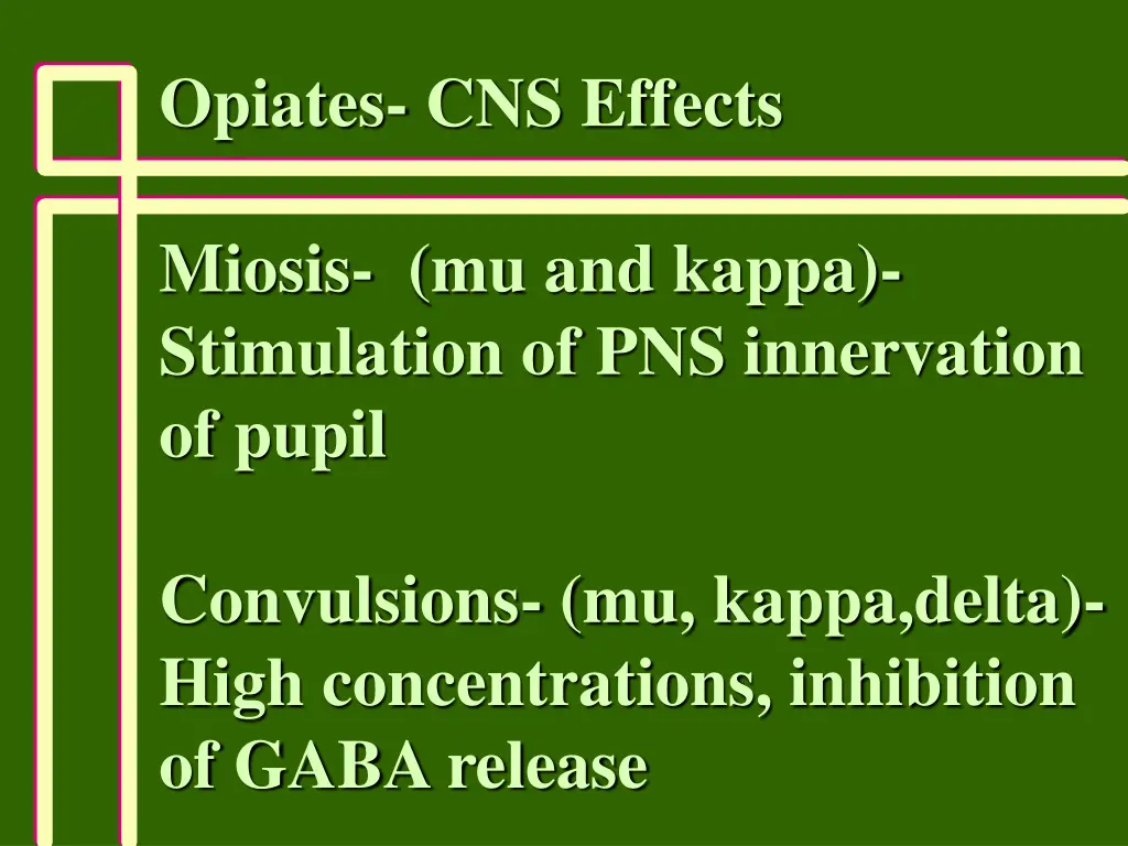 opiates cns effects 3