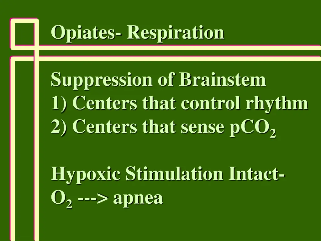 opiates respiration 1