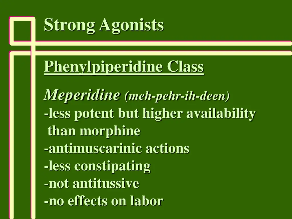 strong agonists 2