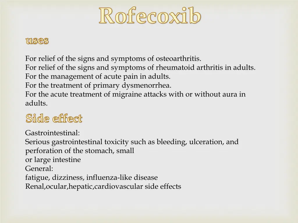 rofecoxib