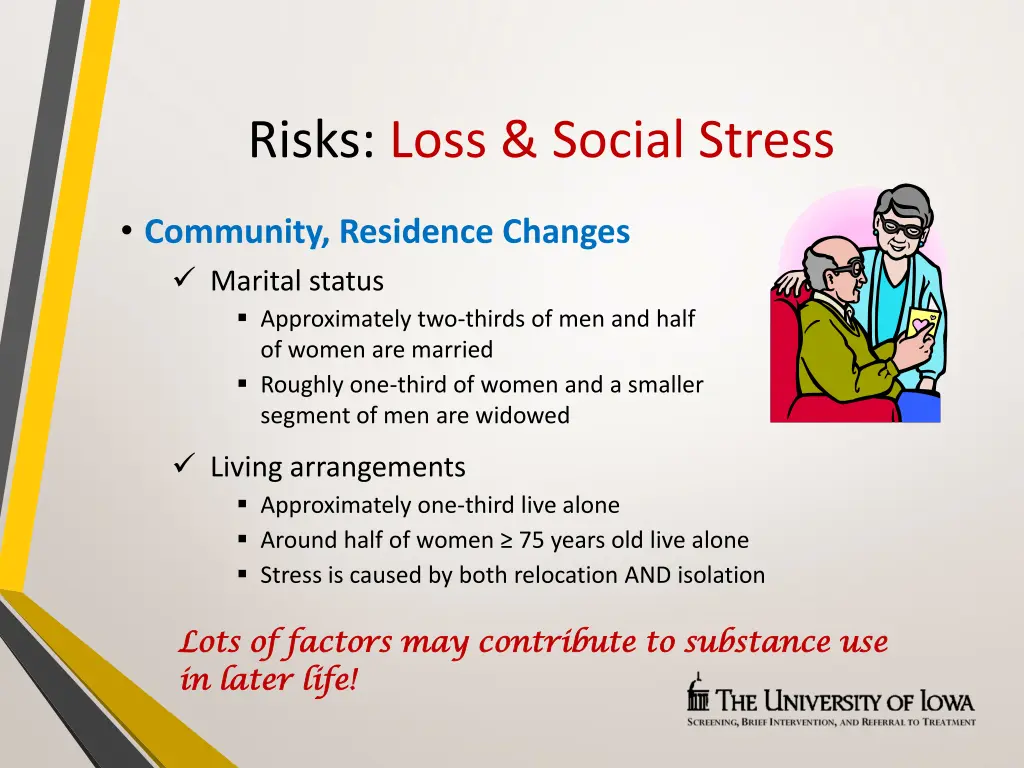 risks loss social stress 2