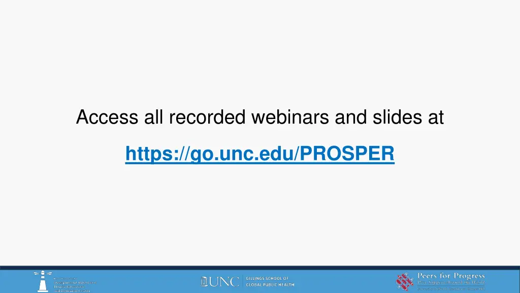 access all recorded webinars and slides at 1