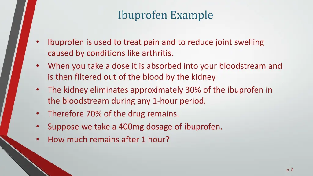 ibuprofen example