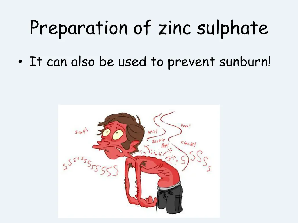 preparation of zinc sulphate 2