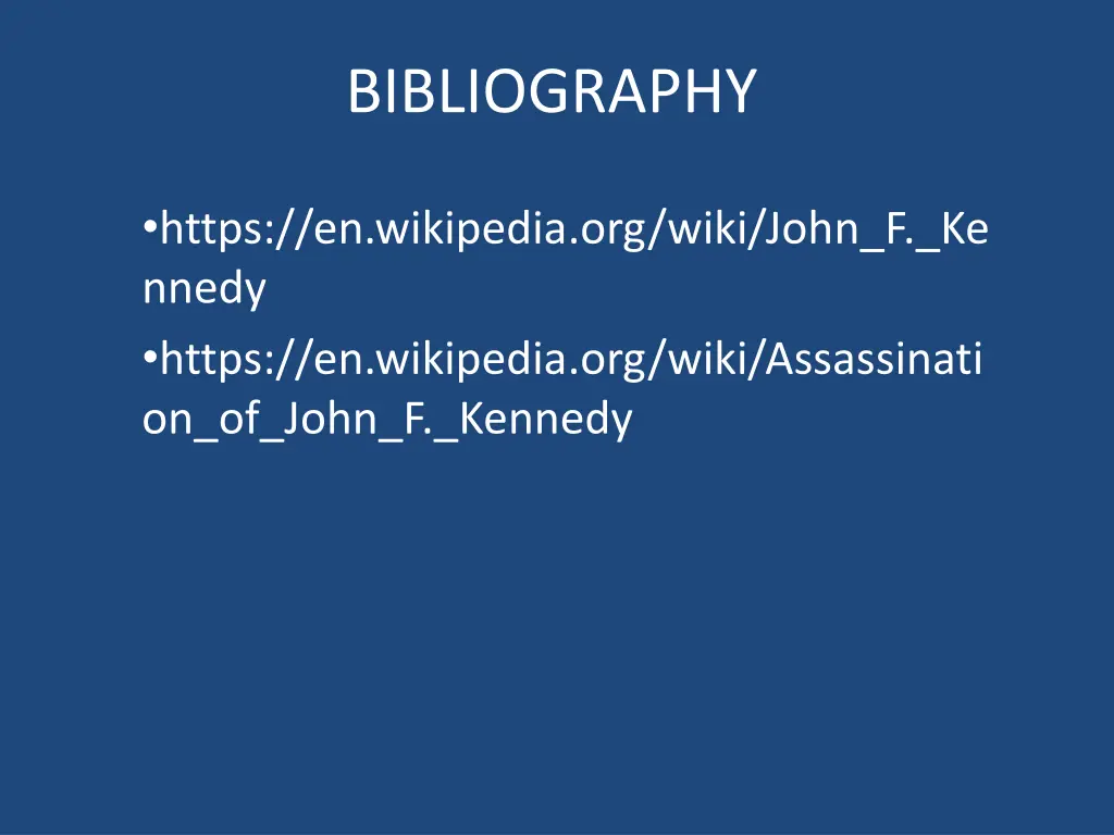 bibliography