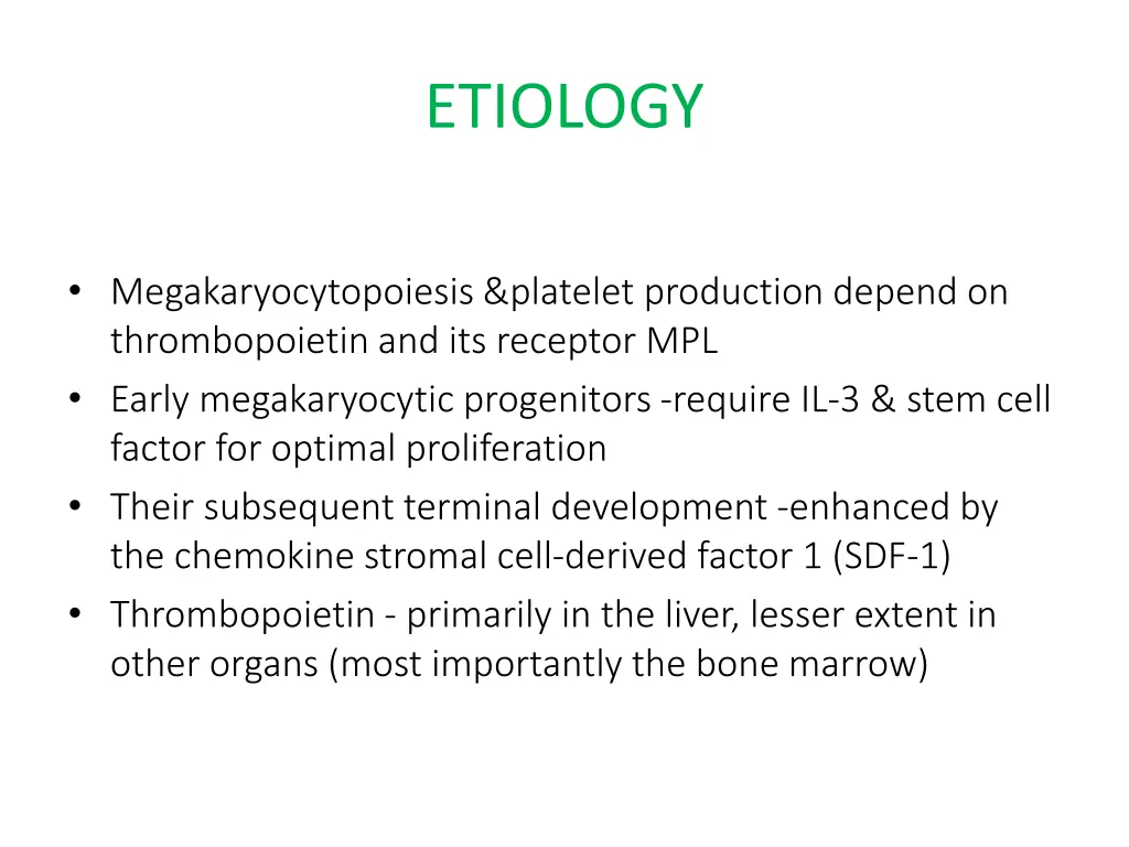 etiology 1