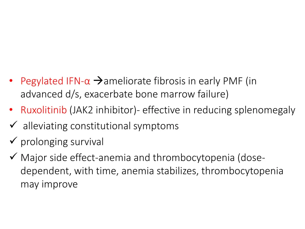 pegylated ifn ameliorate fibrosis in early