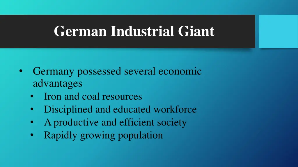 german industrial giant 1