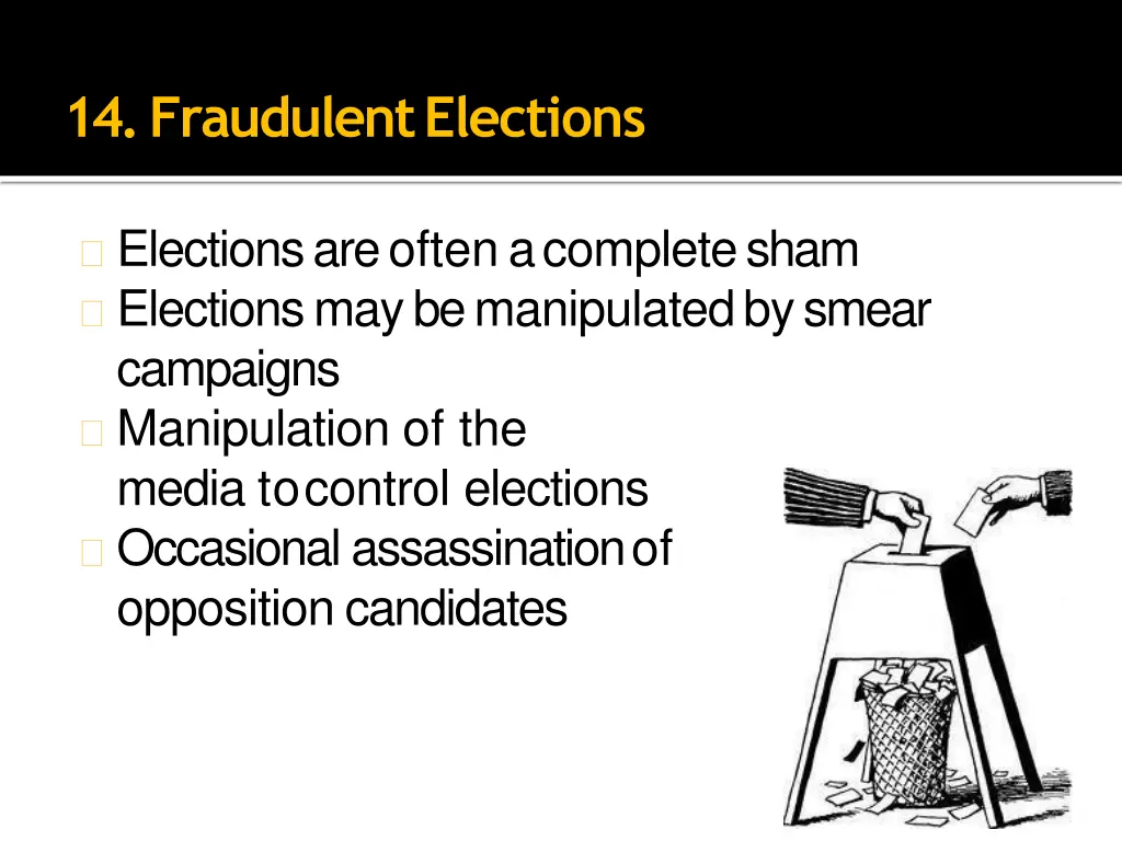 14 fraudulentelections