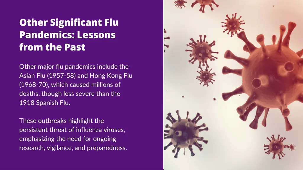 other significant flu pandemics lessons from