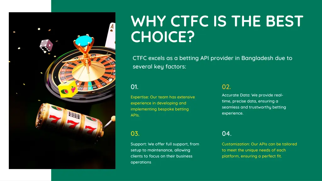 why ctfc is the best choice