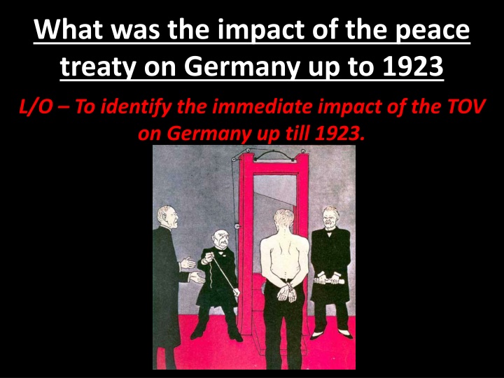 what was the impact of the peace treaty