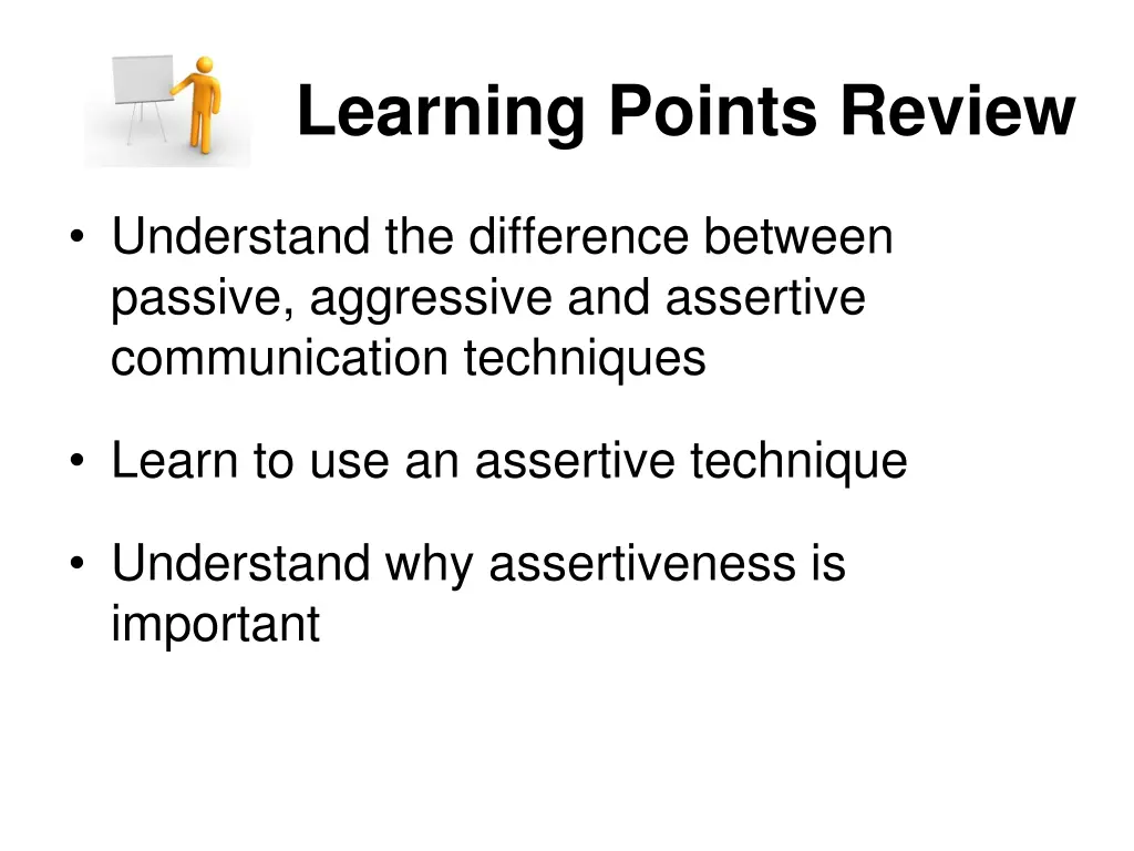 learning points review