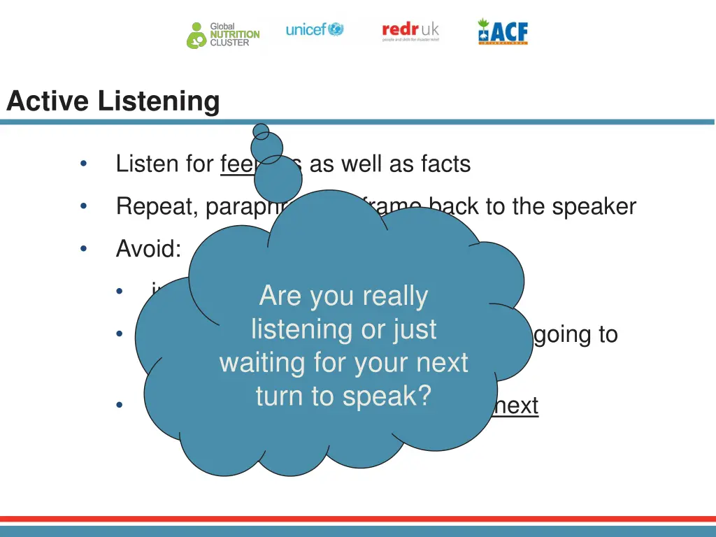 active listening