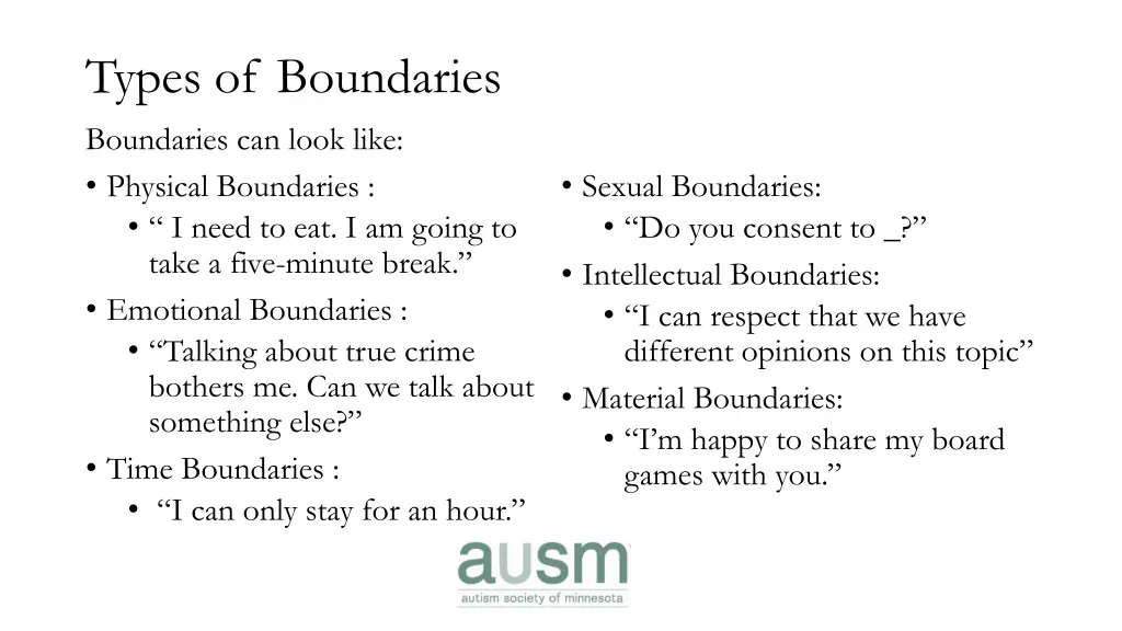 types of boundaries boundaries can look like