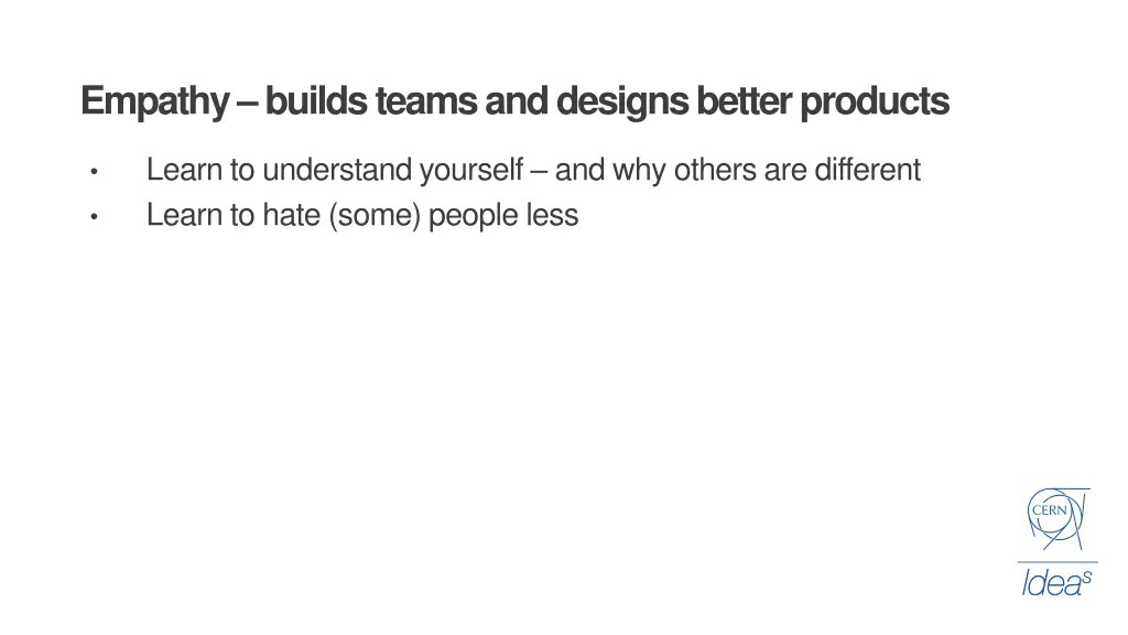 empathy builds teams and designs better products 1