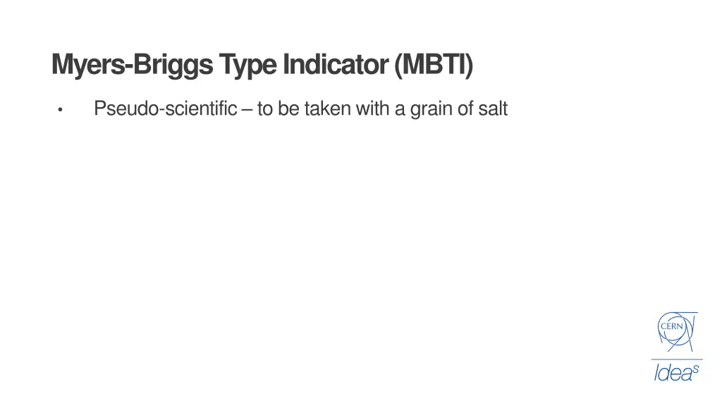 myers briggs type indicator mbti